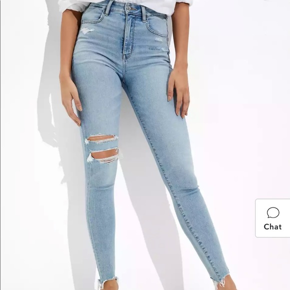 American Eagle high rise skinny jeggings - Picture 2 of 2